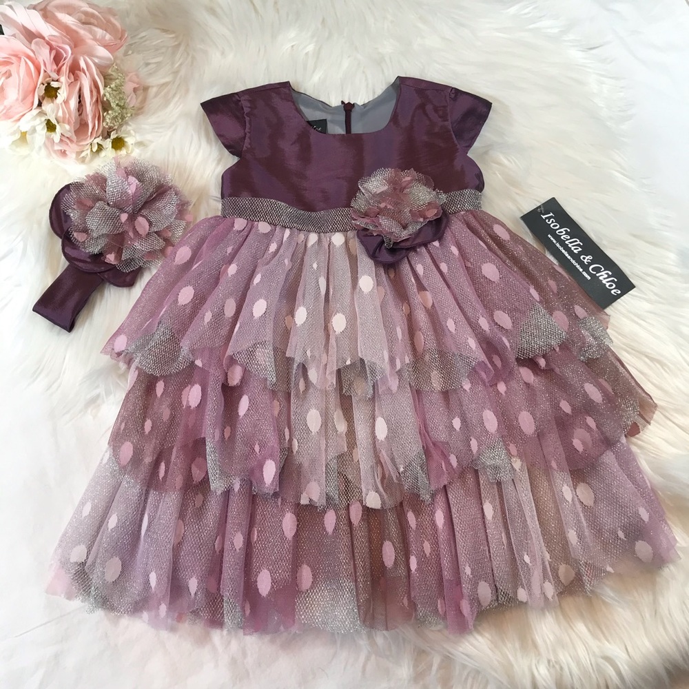 NWT Isobella & Chloe Royal Gem Dress